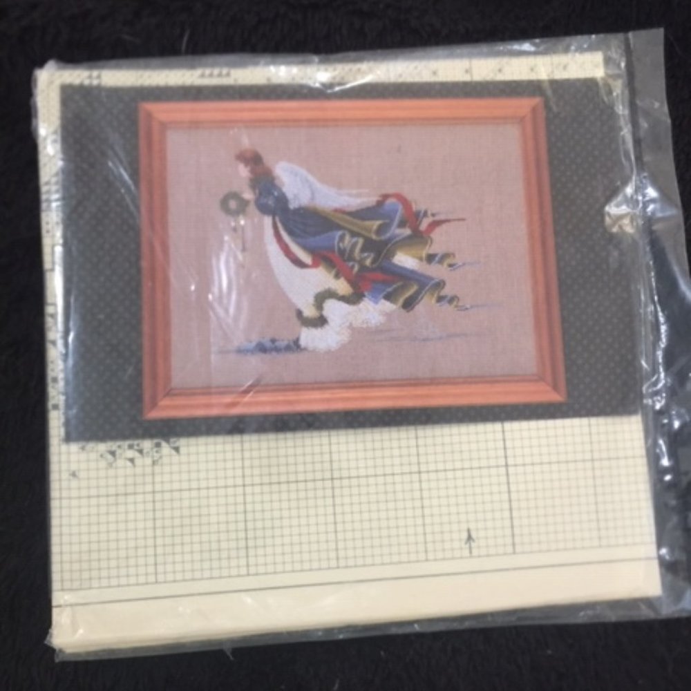 Lavender & Lace Cross Stitch Pattern